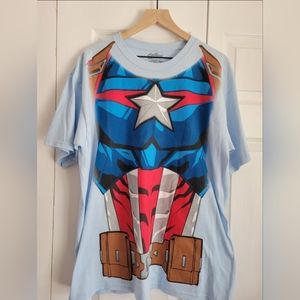 Marvel Avengers Captain America Full Body print t-shirt
